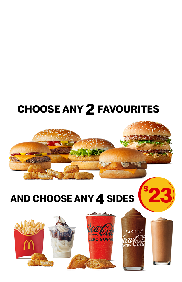 Saver Menu | McDonald's New Zealand