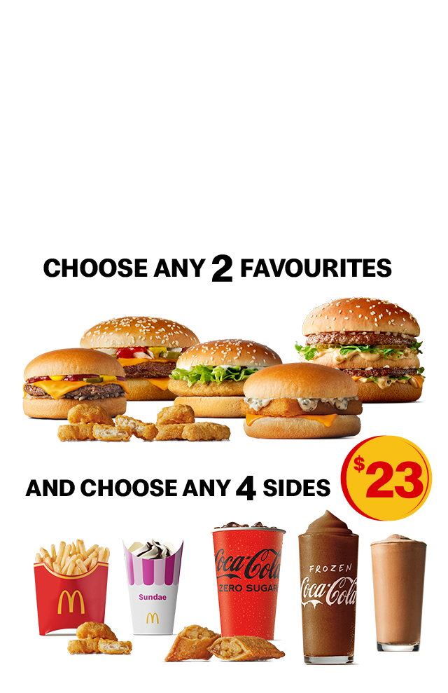 Dinner Box Menu | McDonald's New Zealand