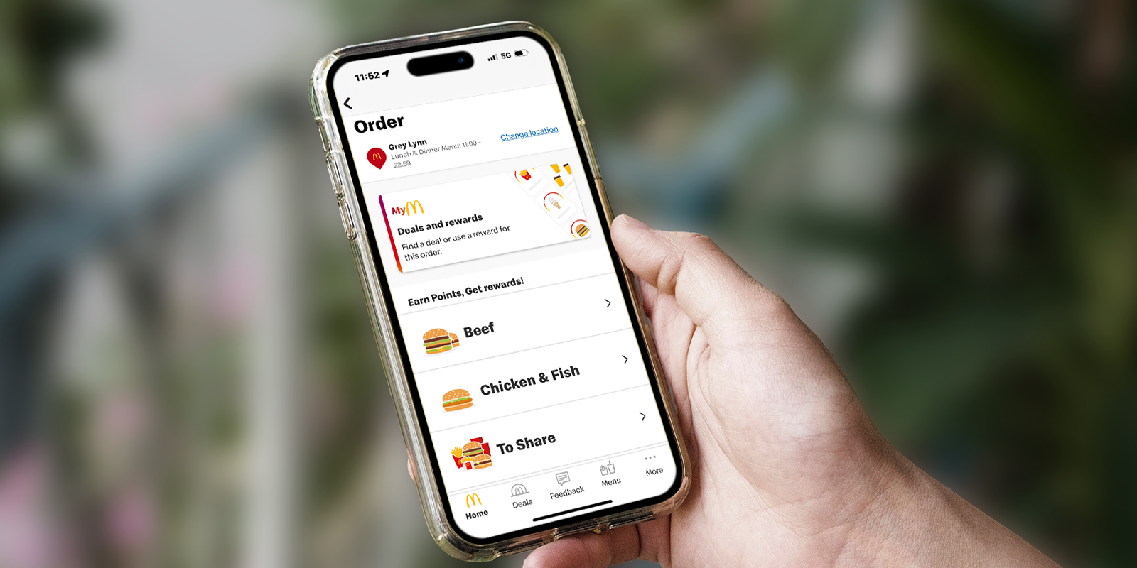 Order your Macca's, your way Order your Macca's, your way