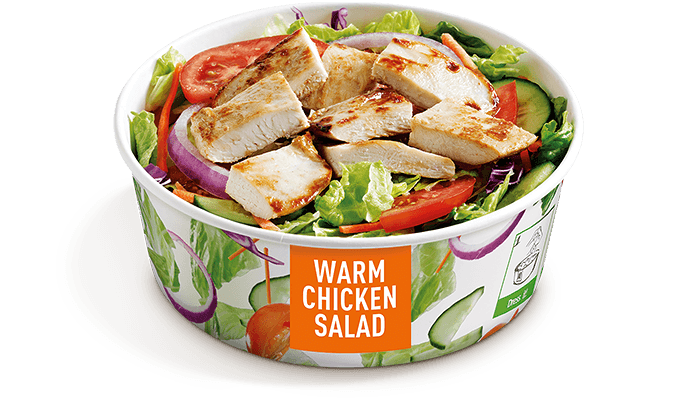 Warm Chicken Salad: Grilled or Crispy | McDonald's New Zealand