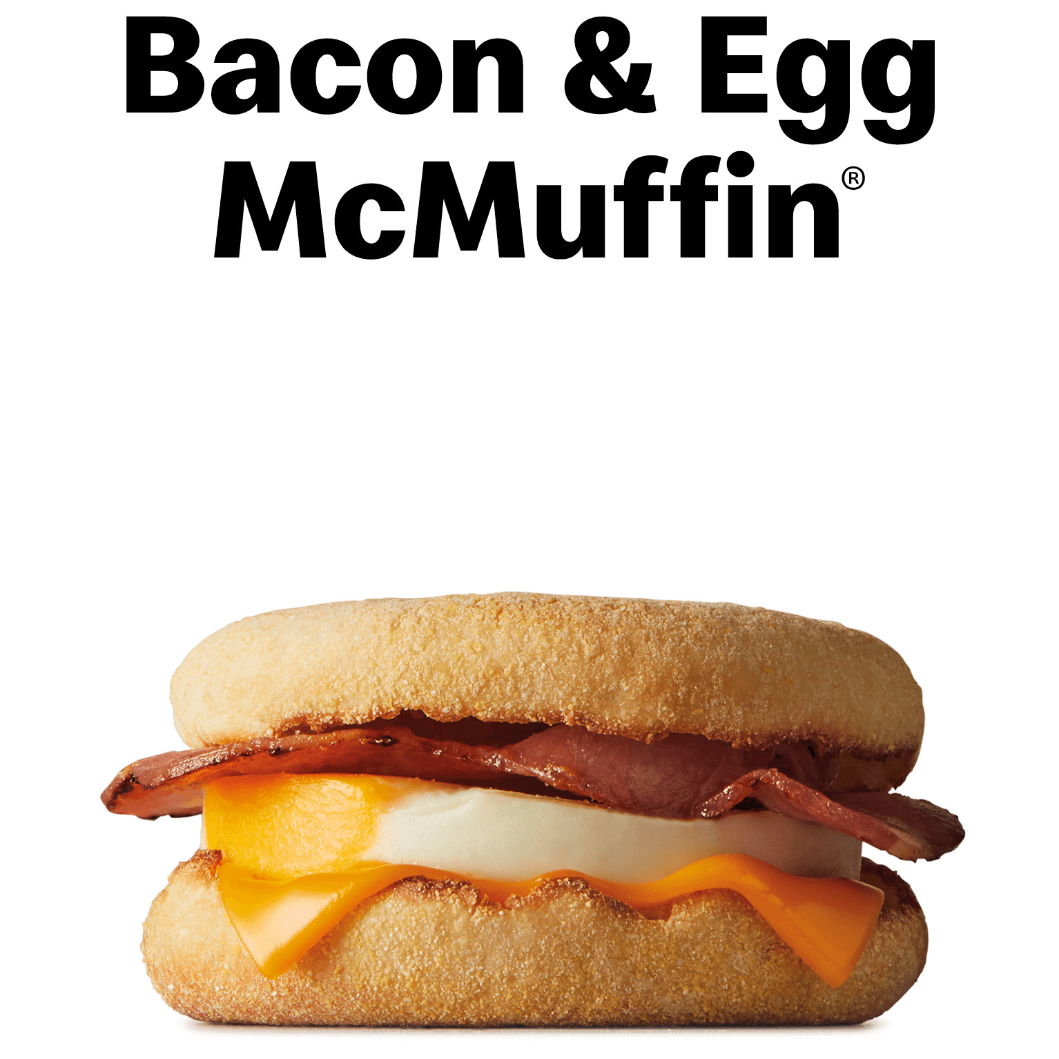 Bacon & Egg McMuffin® McDonald