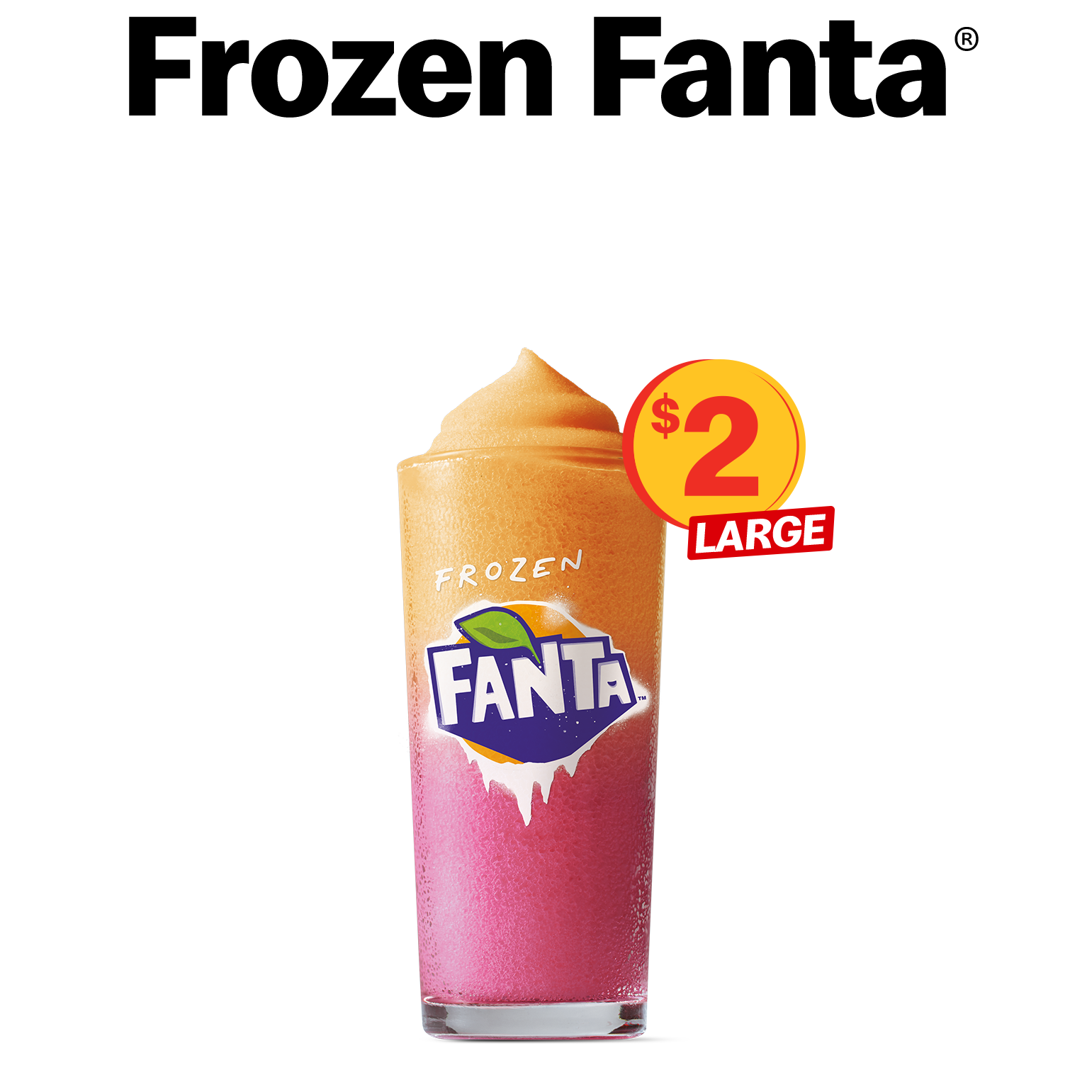 Frozen Fanta - Mix Any Two | McDonald's New Zealand