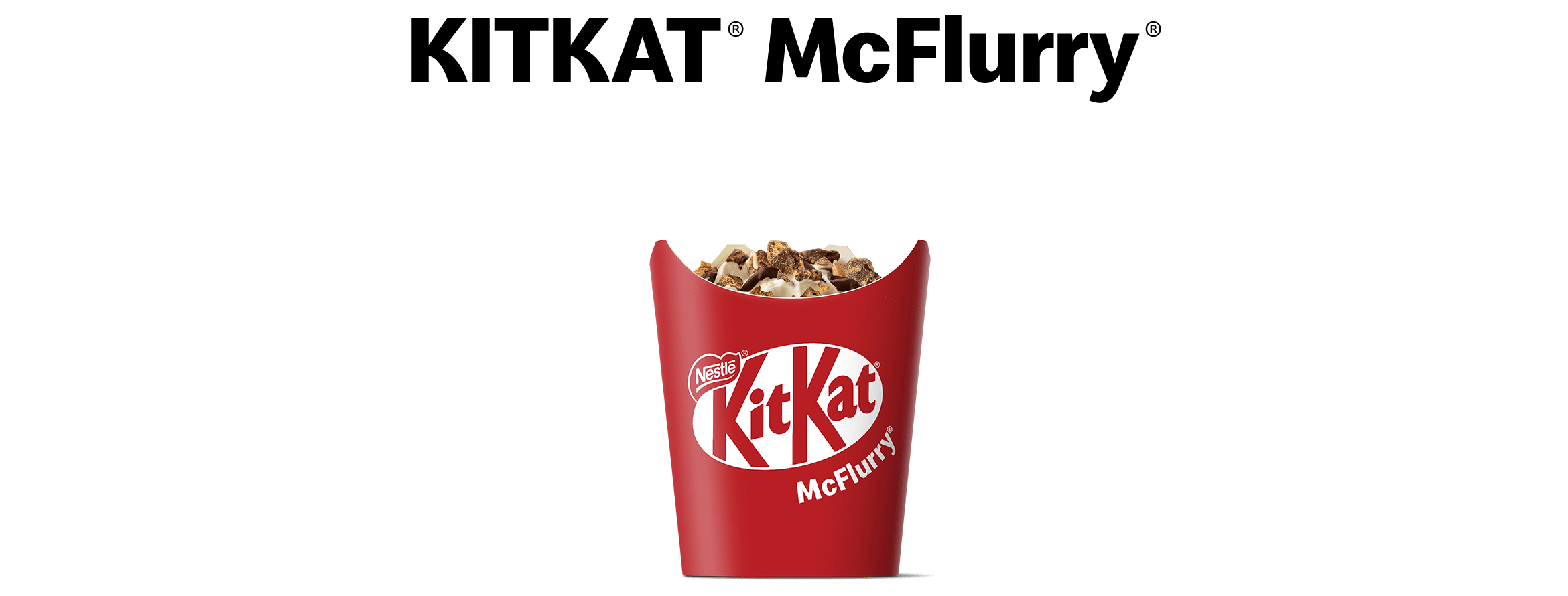 KITKAT® McFlurry® McDonald's New Zealand