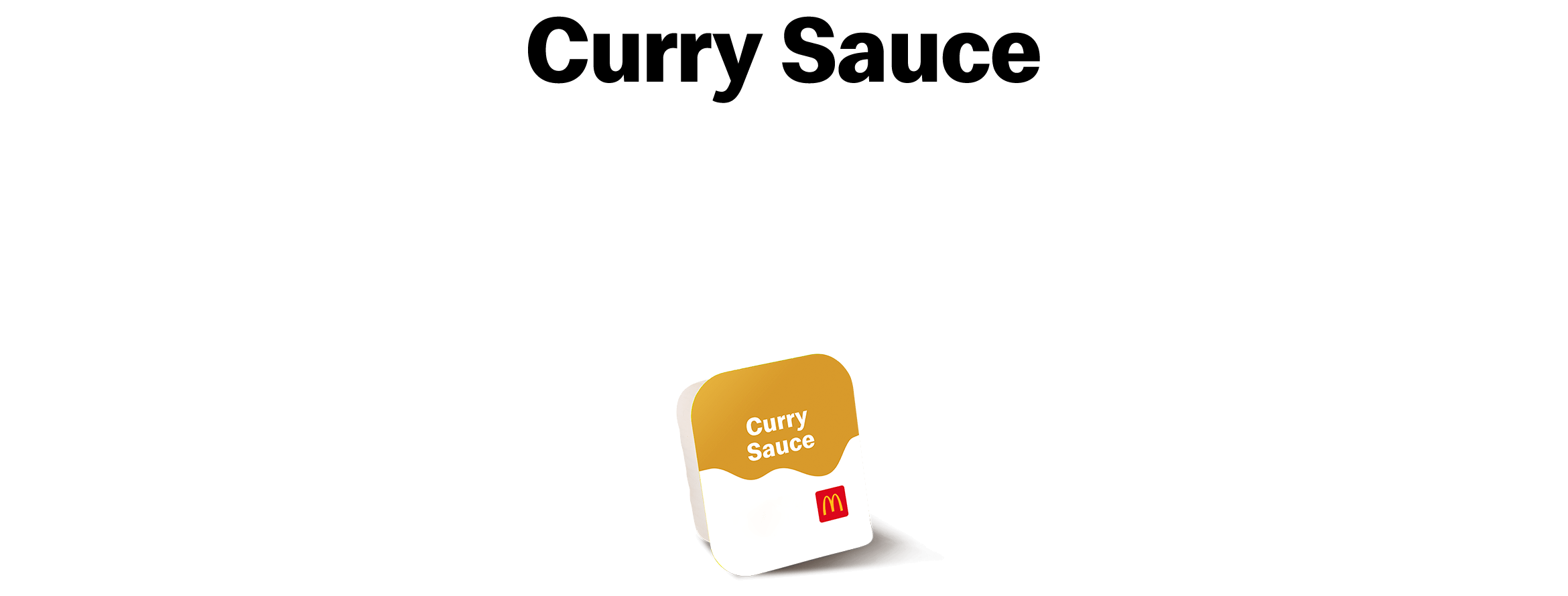 Curry Sauce McDonald's New Zealand