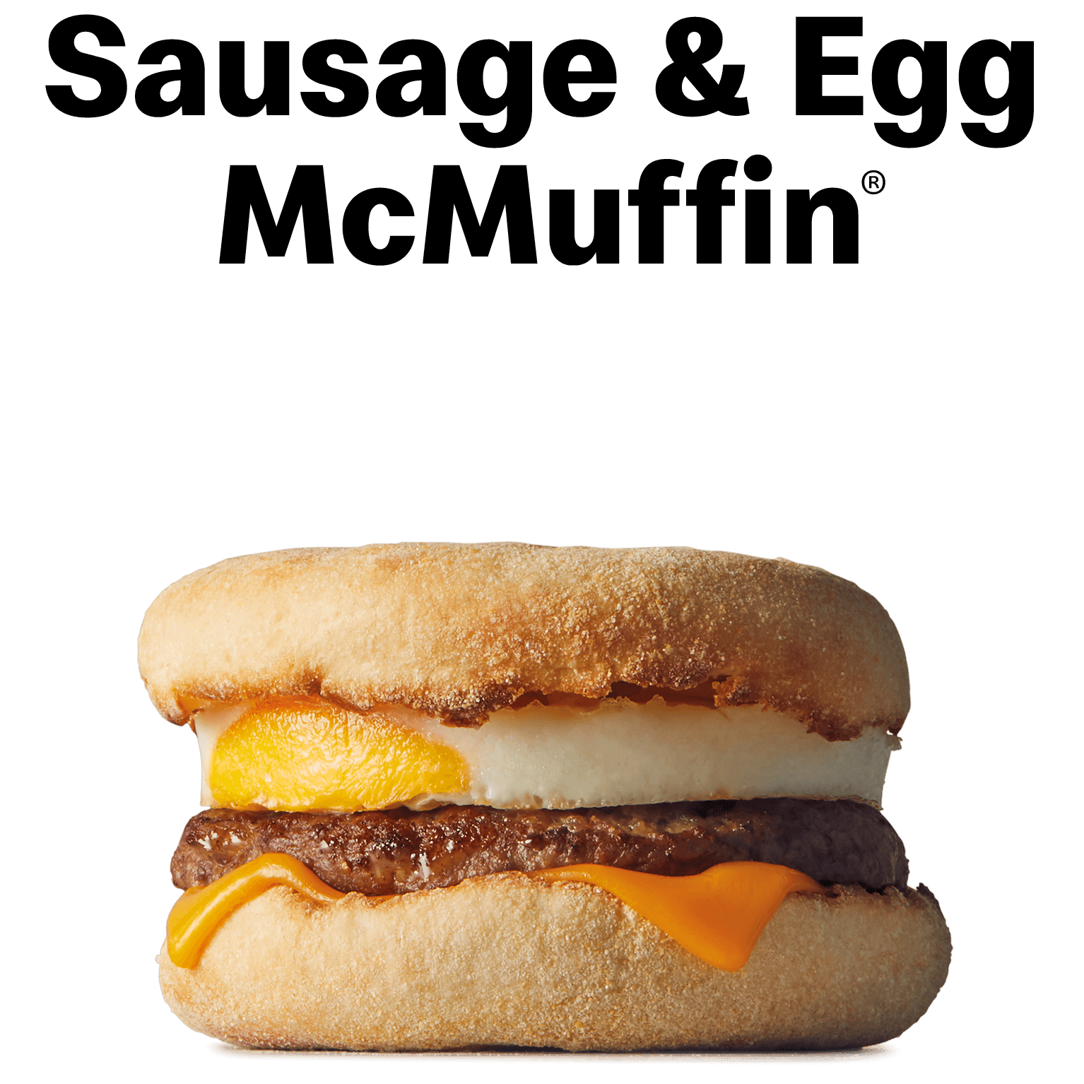 Sausage & Egg McMuffin® McDonald's New Zealand