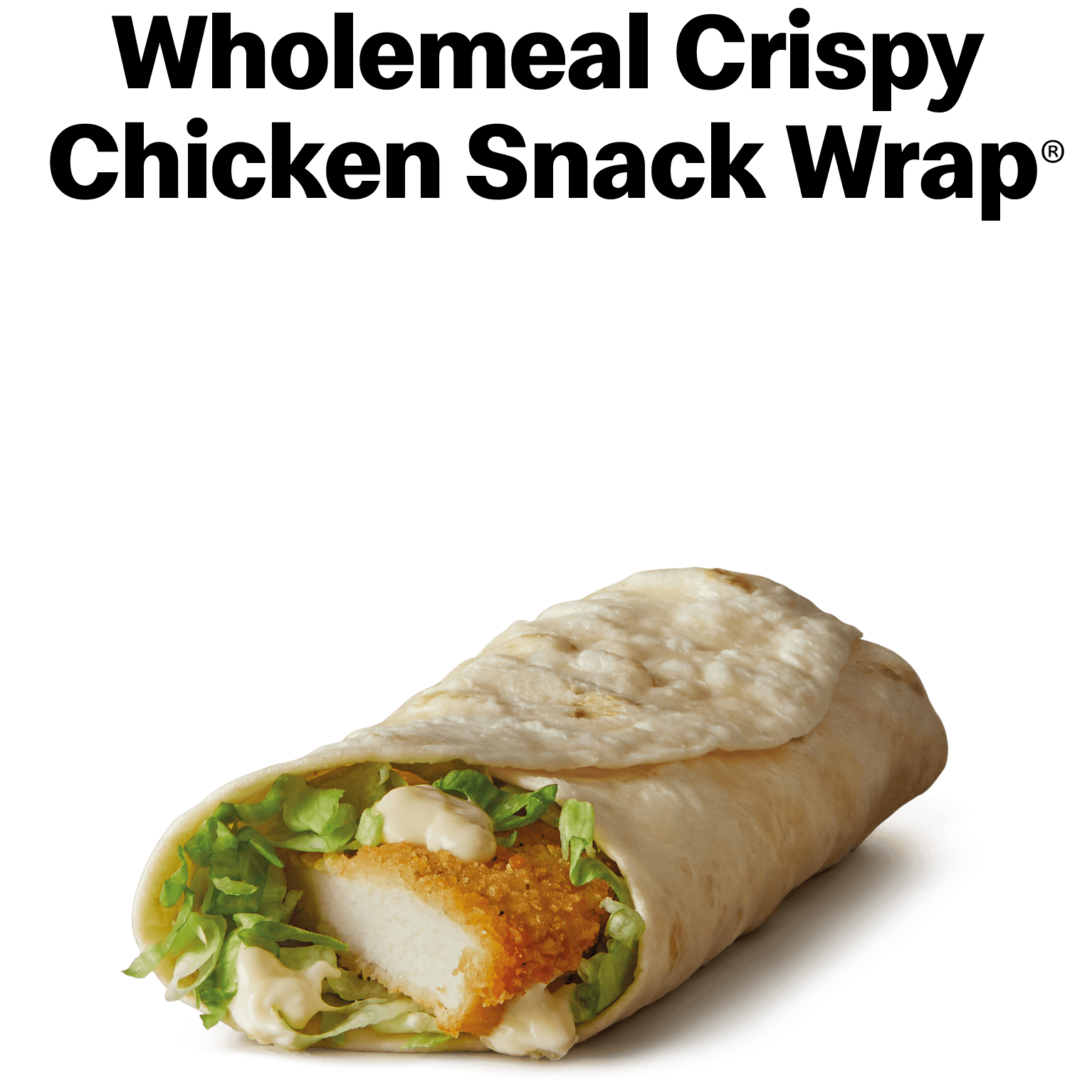 Wholemeal Crispy Chicken Snack Wrap® McDonald's New Zealand